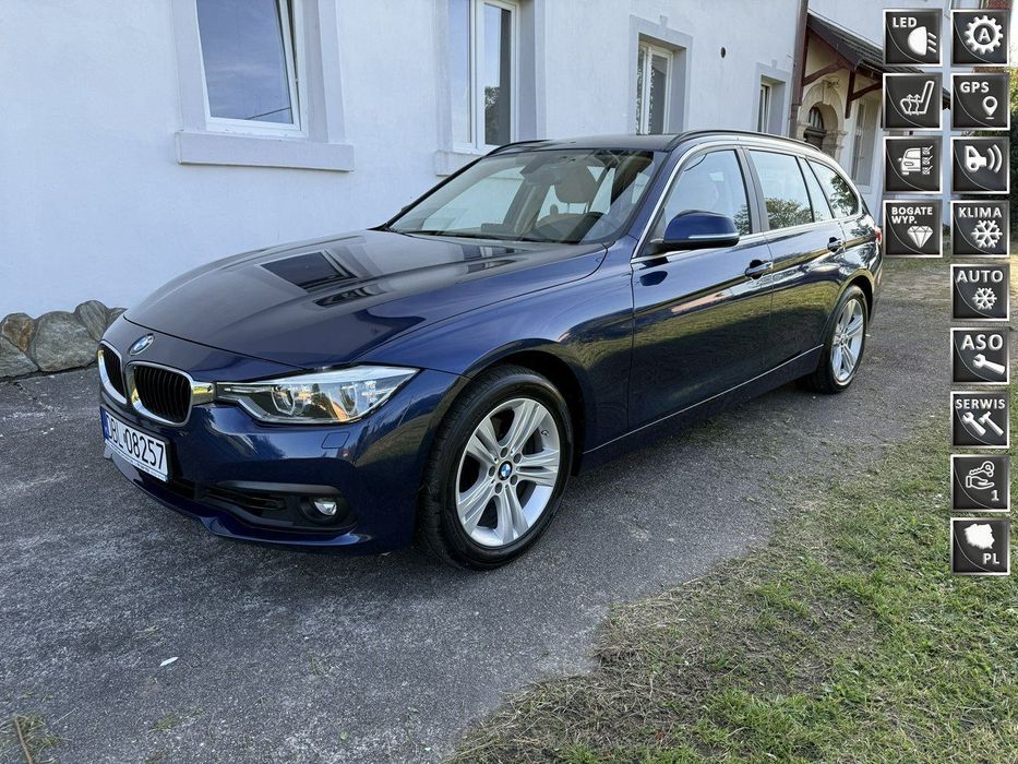 BMW Seria 3 2.0 184KM 95tys.km! Bezwypadkowy z Niemiec Zadbany Gwarancja