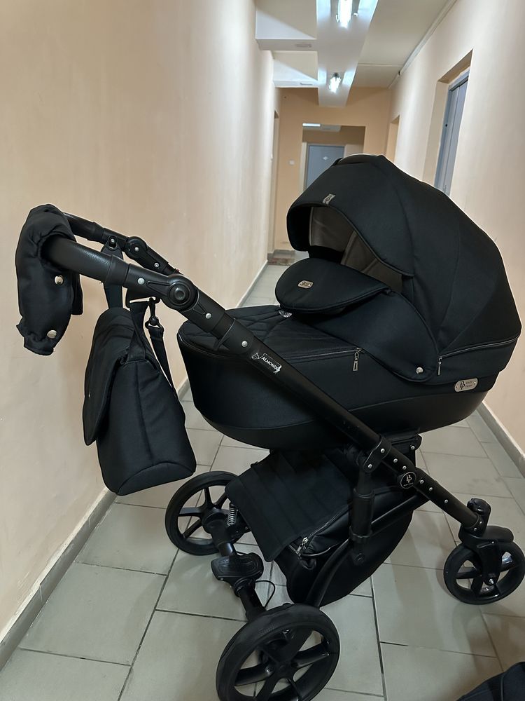 Коляска Baby Pram Almondo  2 в 1 Бейбі Прам в подарунок Кенгуру