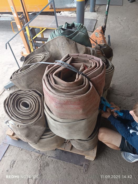 Новий та бу  рукав 150мм,100мм,77мм