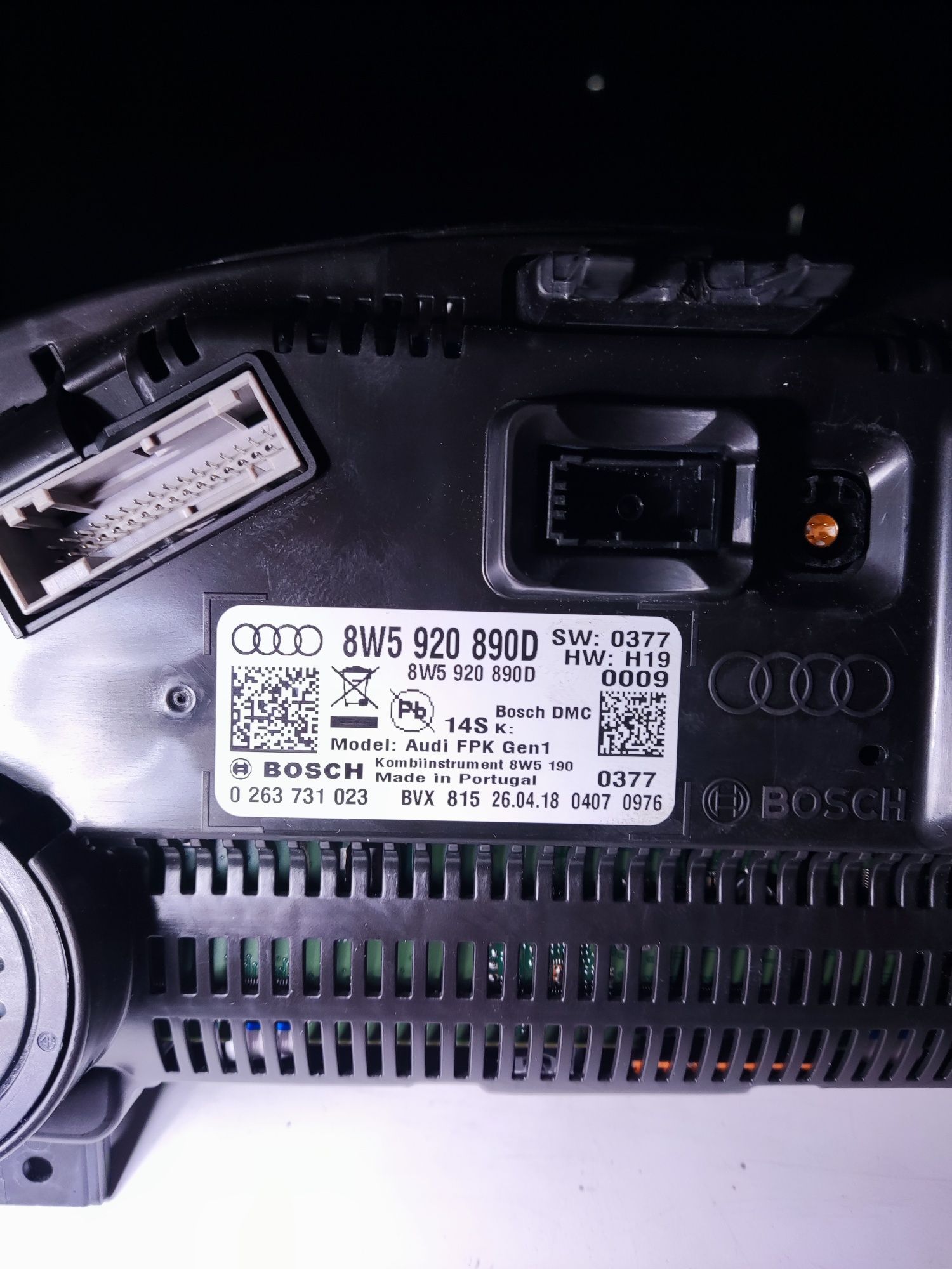 Приборная панель audi a5 a4 (8W5920890D) 17k миль