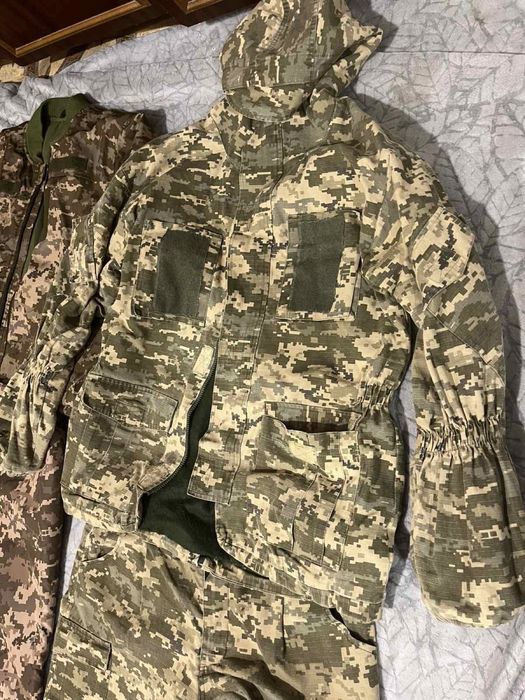 Распродажа‼️Розпродаж‼️форма зимняя пиксель горка футболка олива зсу