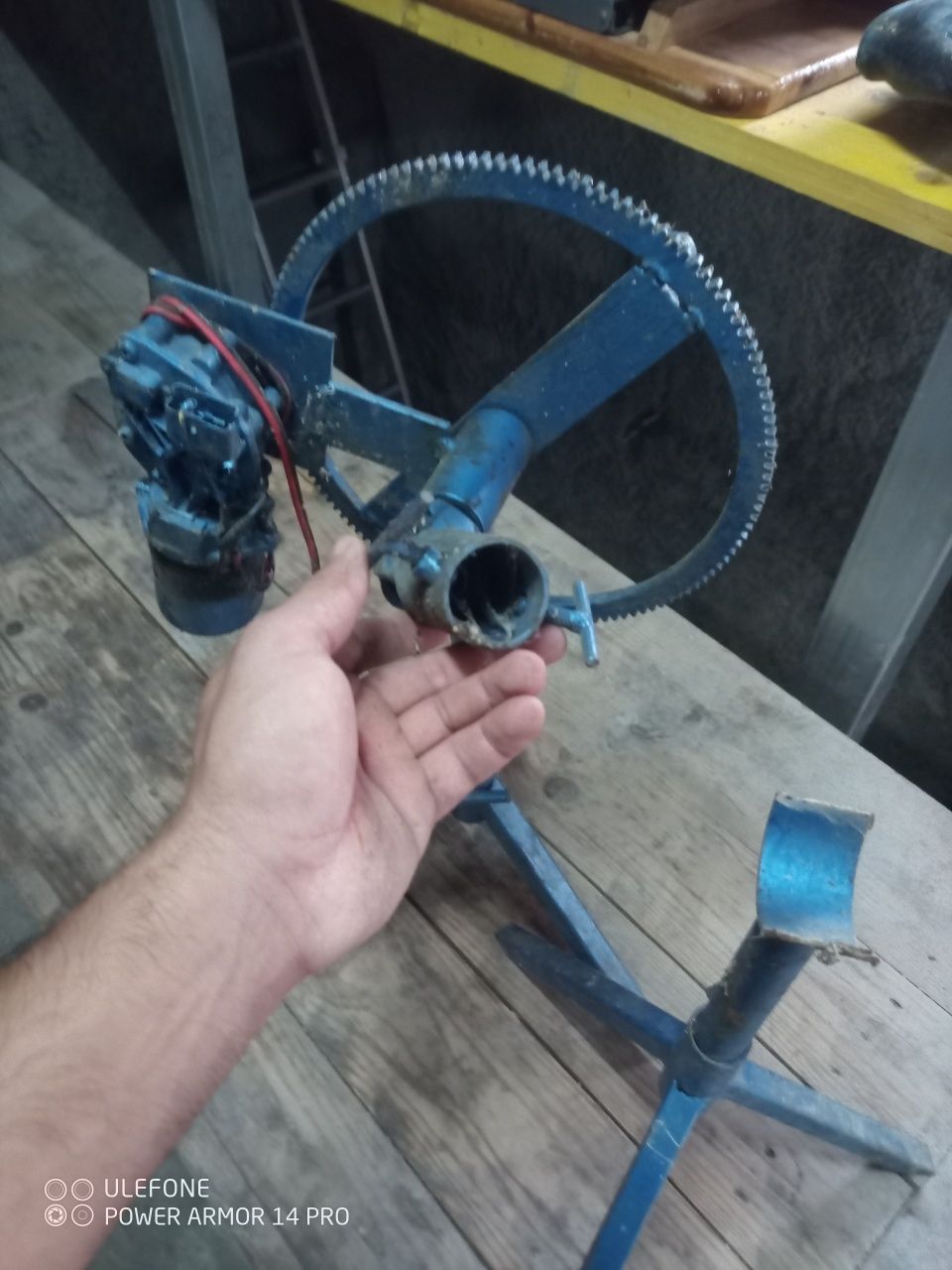 Motor para adaptar em assador