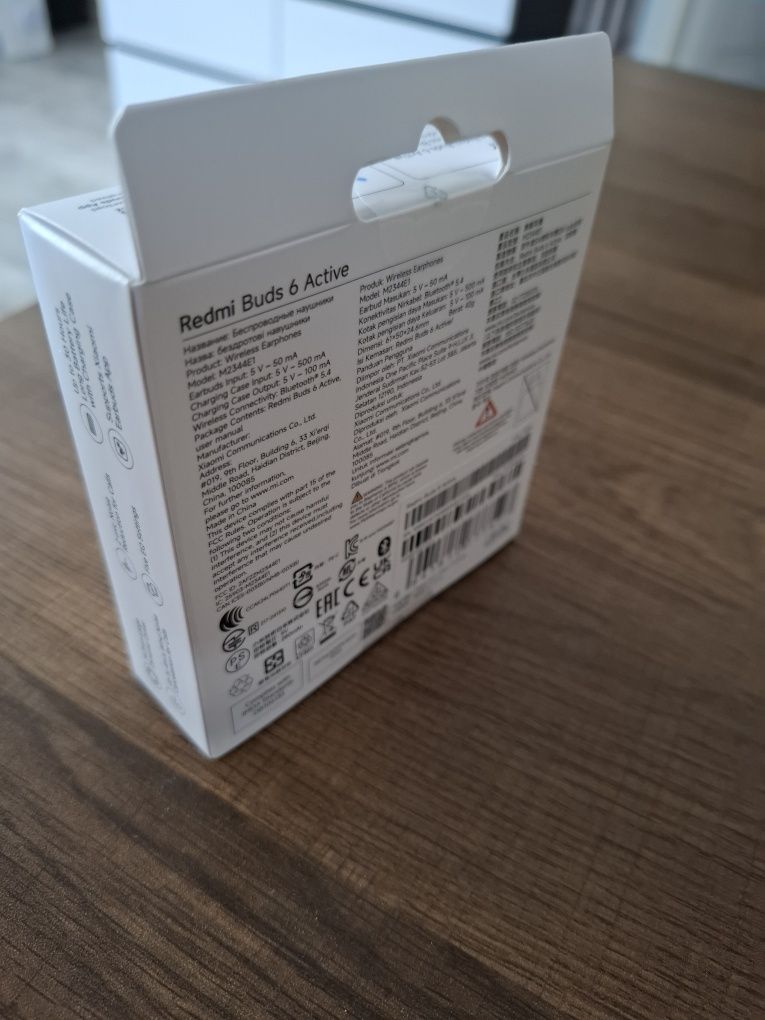 Słuchawki Xiaomi Xiaomi Redmi Buds 6 Active, White