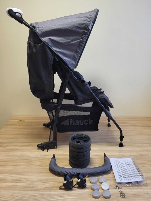 Wózek spacerowy Hauck Sport szary W59