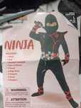 Strój ninja . Chłopiec