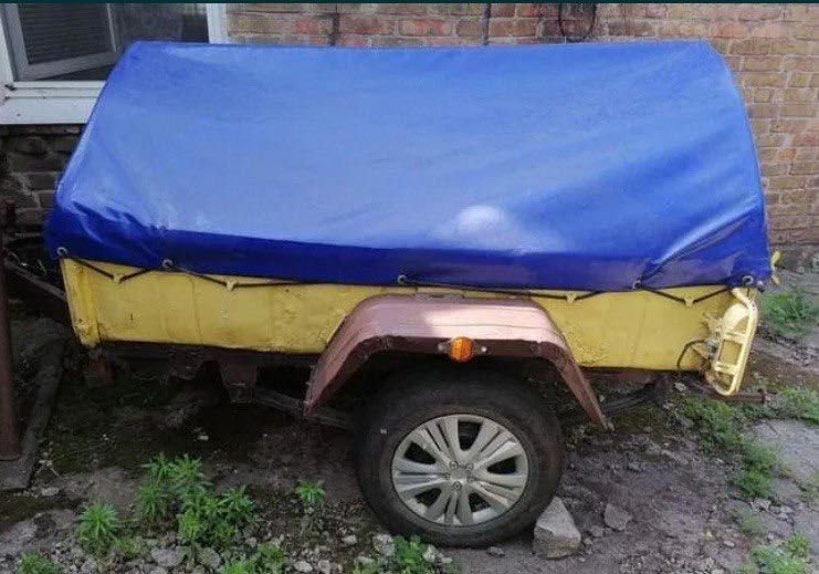 Прицеп после ДТП