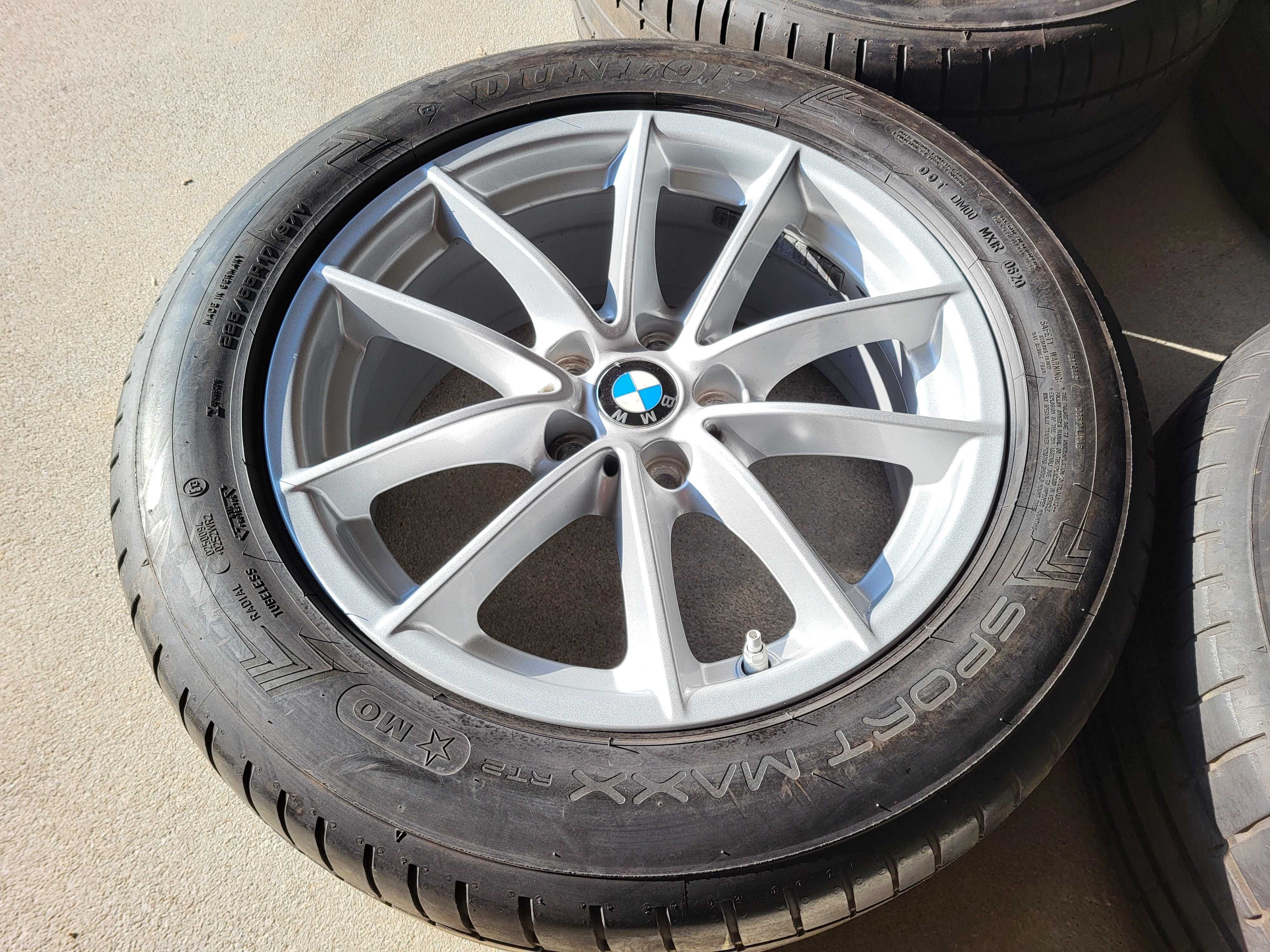 [L17] Koła letnie BMW 17 Cali 5x112 Dunlop 225/55/17 5mm BMW 5
