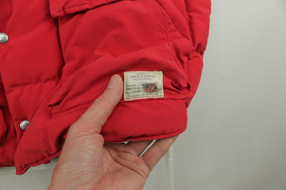 Тепла Брендова пухова жилетка Denim & Supply Ralph Lauren Розмір М