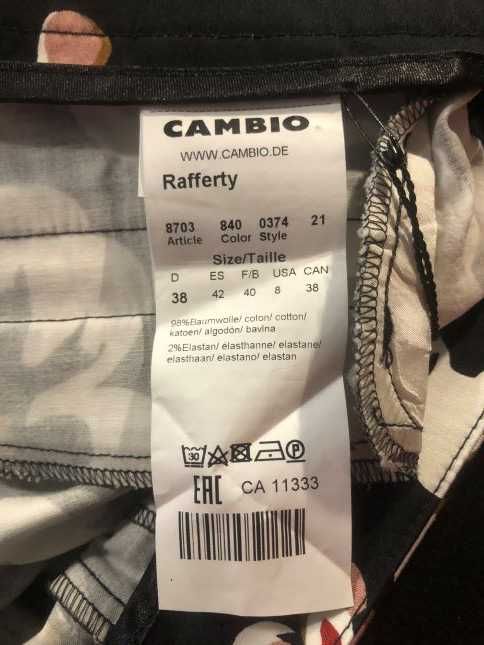 CAMBIO RAFFERTY 38 spodnie damskie z elastanem jak nowe