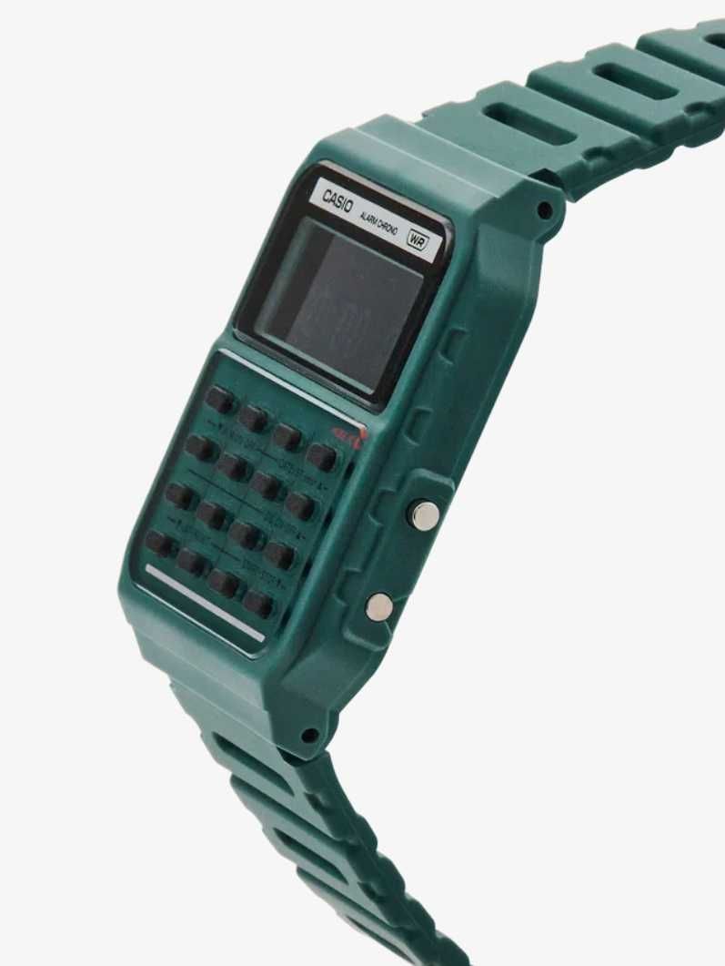 Casio Zegarek Casio Vintage CA-53WB-3BEF Zielony