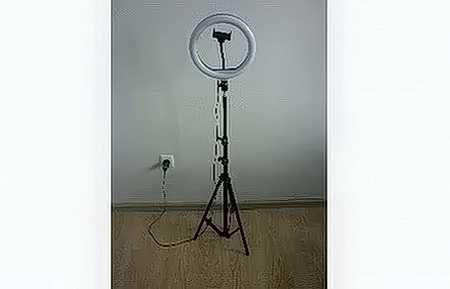 Кольцевая лампа 33см и штатив- набор для начинающего фотографа