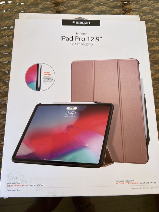 Spigen iPad Pro 12.9” Smart Fold 2 Nowy różowy