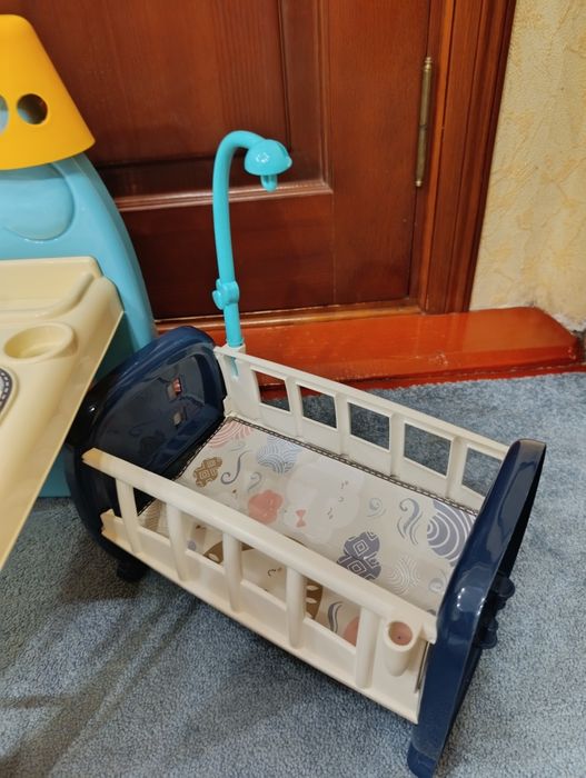 Ігровий центр кімната малюка ліжечко ванночка для пупса