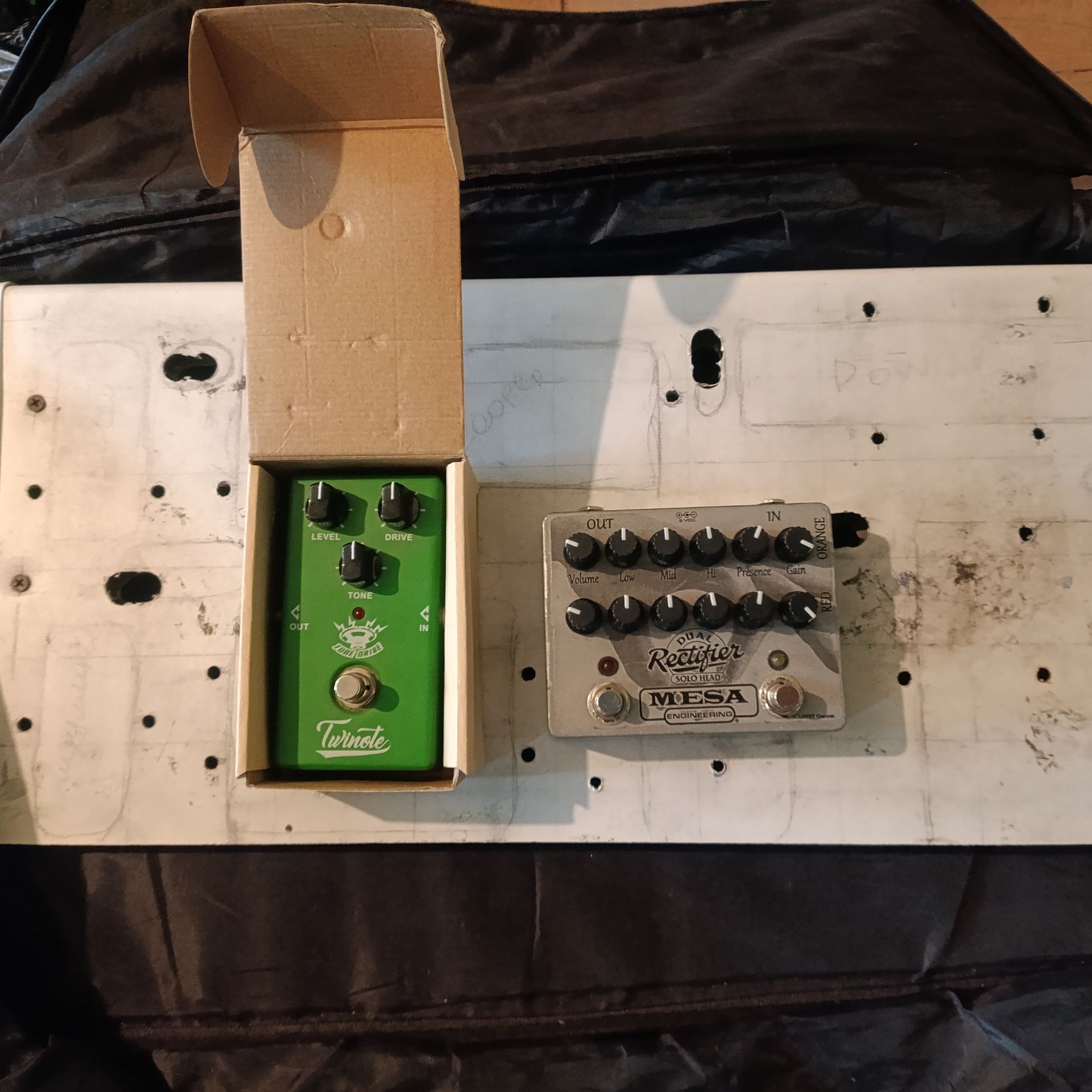 Mesa preamp ,tube screamer