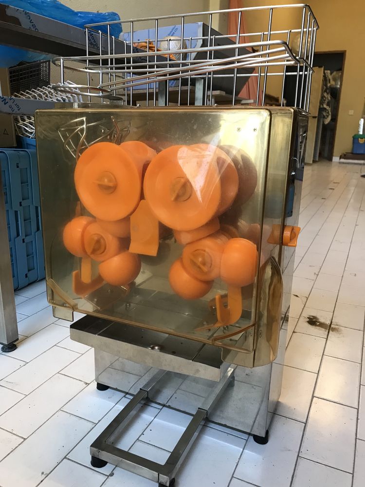 Máquina automática profissional para sumo de laranja