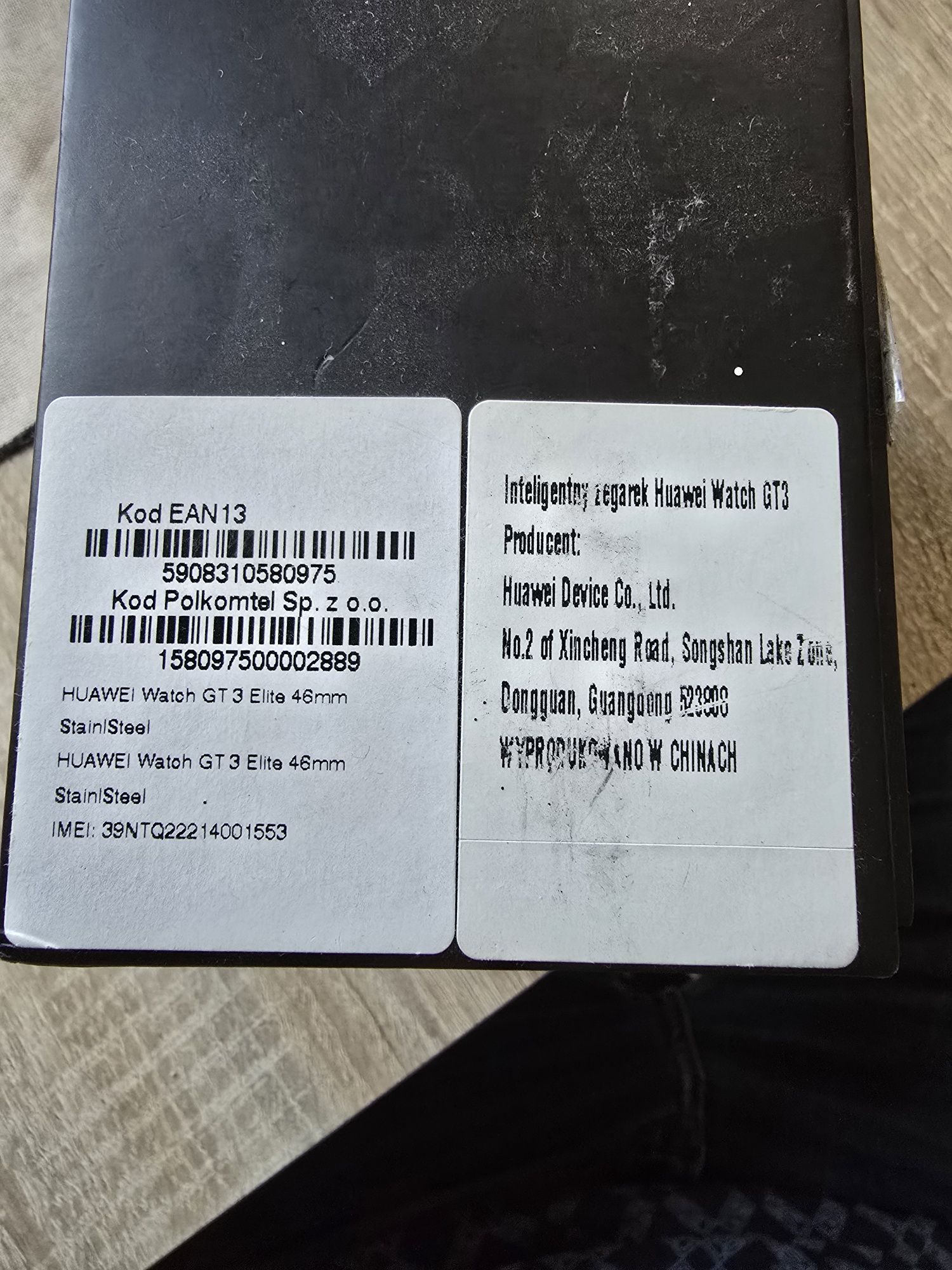 Zegarek Huawei watch gt3 elite