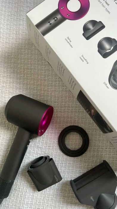 Професійний фен Дайсон • Стайлер Dyson Supersonic • 5 насадок