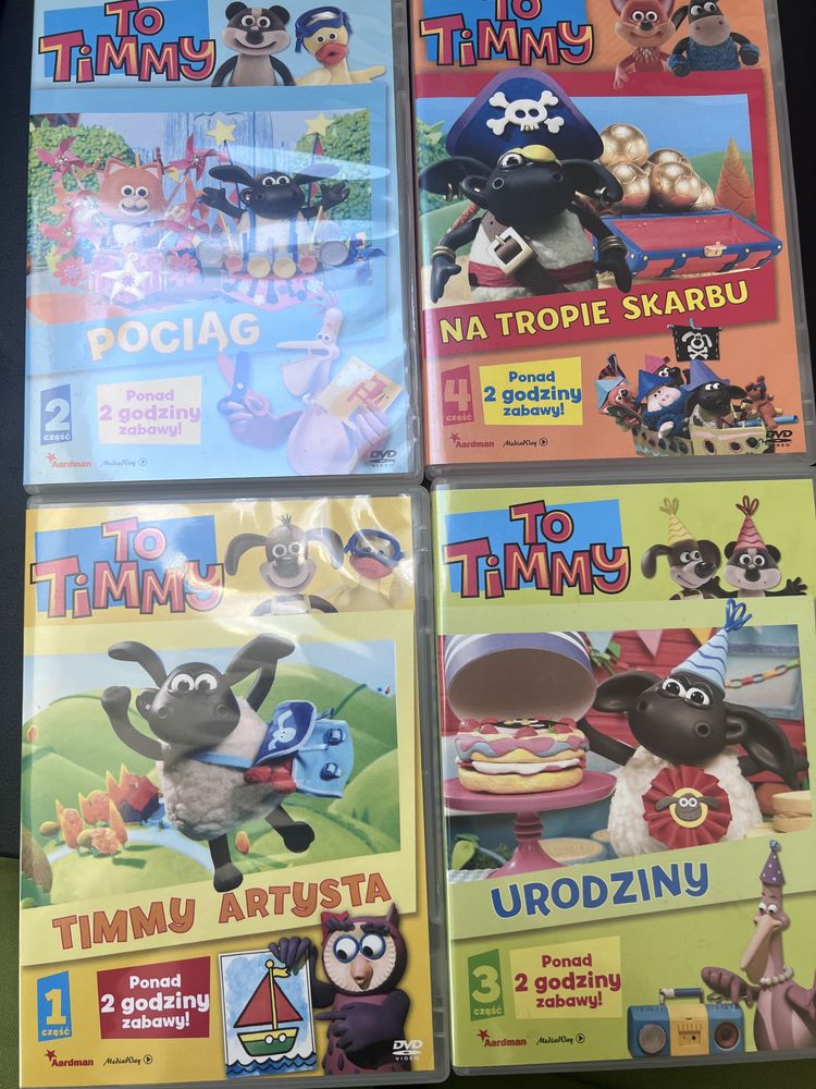 To Timmy zestaw 4 płyt DVD Timmy Time