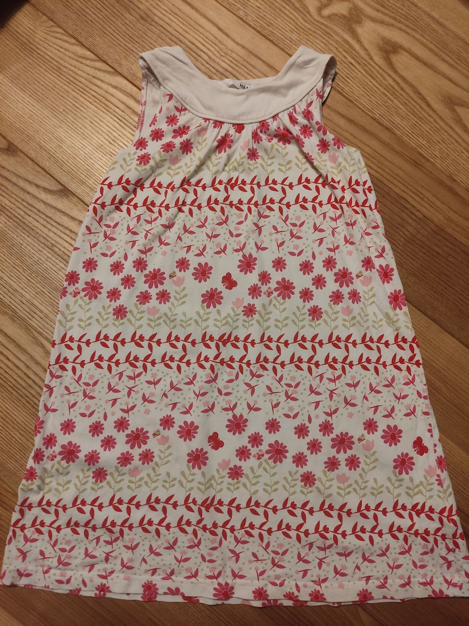 Sukienka H&M dla dziewczynki 122- 128