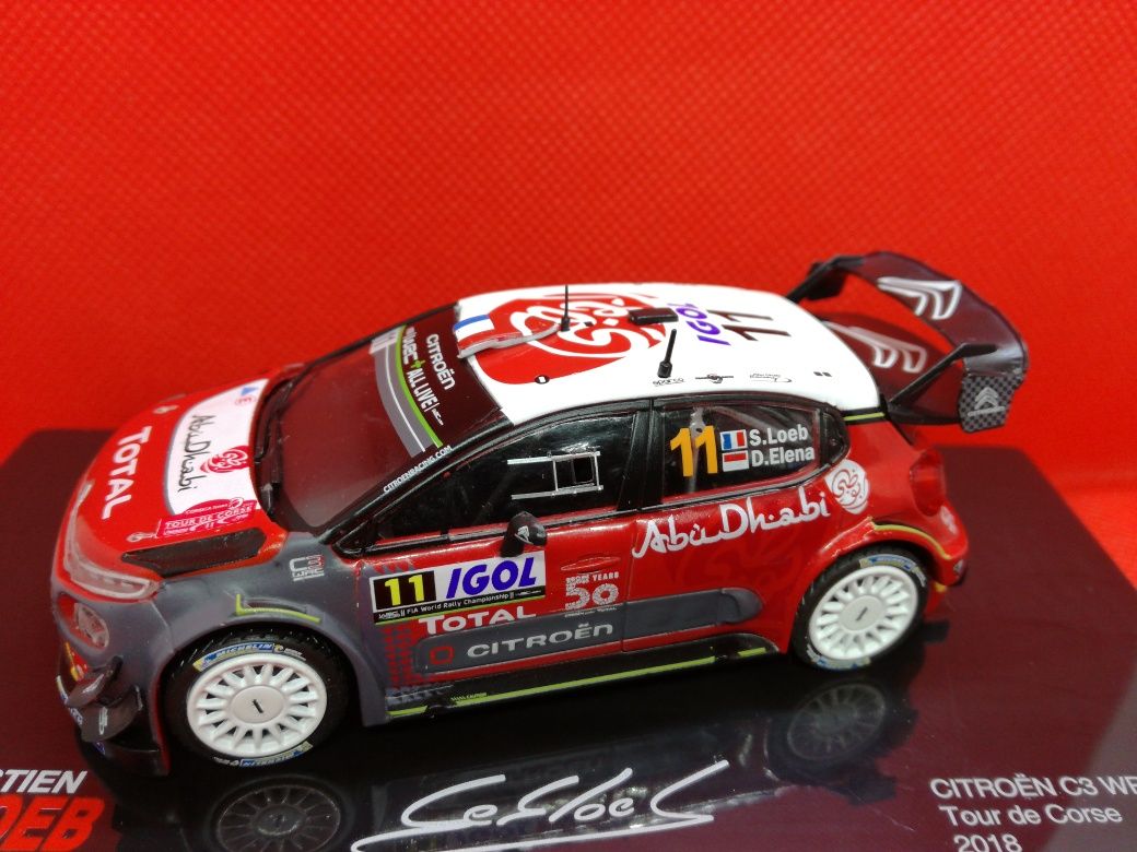 N.90 Miniaturas 1/43 Citroen de Rally em estado novo