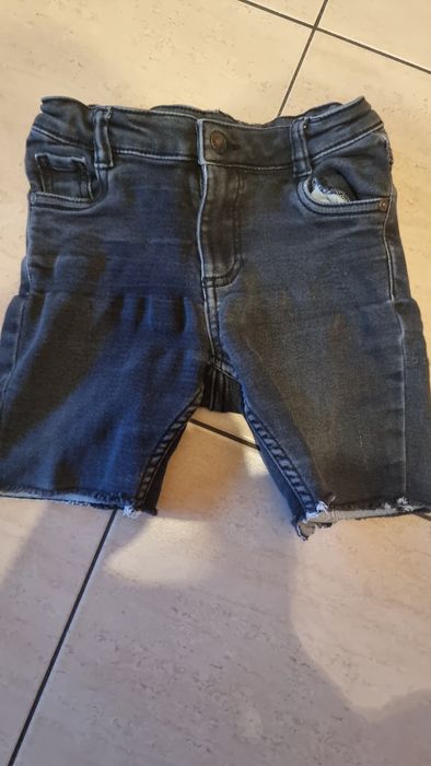 Krótkie spodenki jeansowe 122
