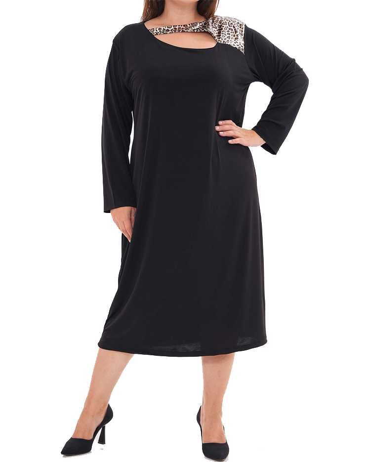 Sukienka wizytowa PATI 48/50/52 3xl 4xl bordo