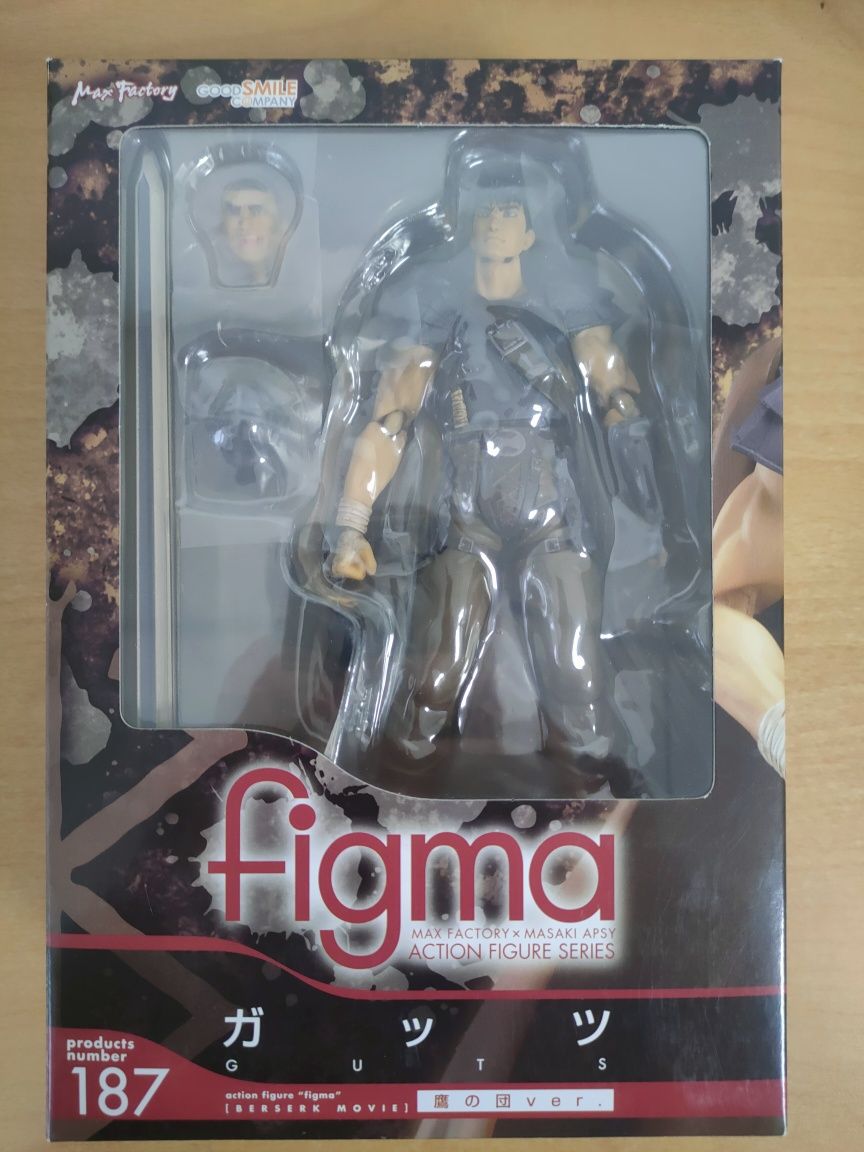 Фігура Берсерк Гатс figma 187 Guts: Band of the Hawk ver.