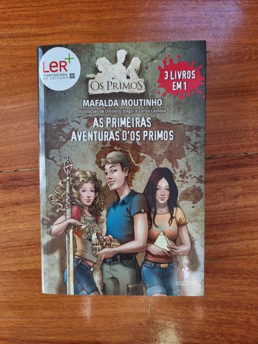 Livro "As Primeiras Aventuras d´os Primos"