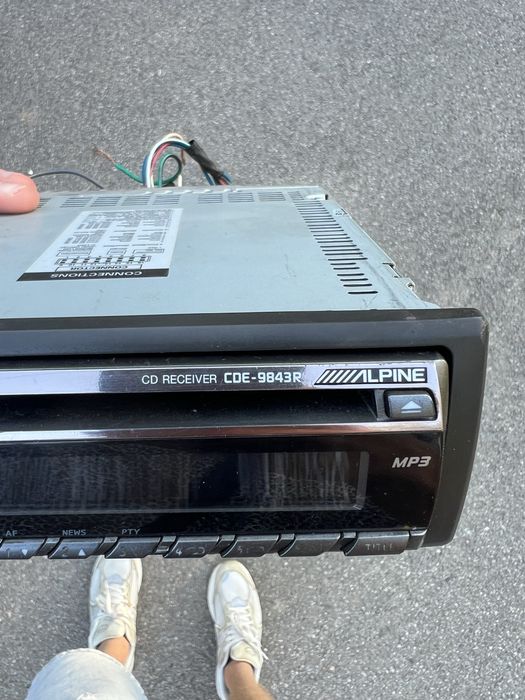 Магнитола  Alpine CDE-9843R