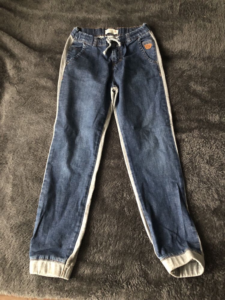 Spodnie dres/jeans Zara 140cm