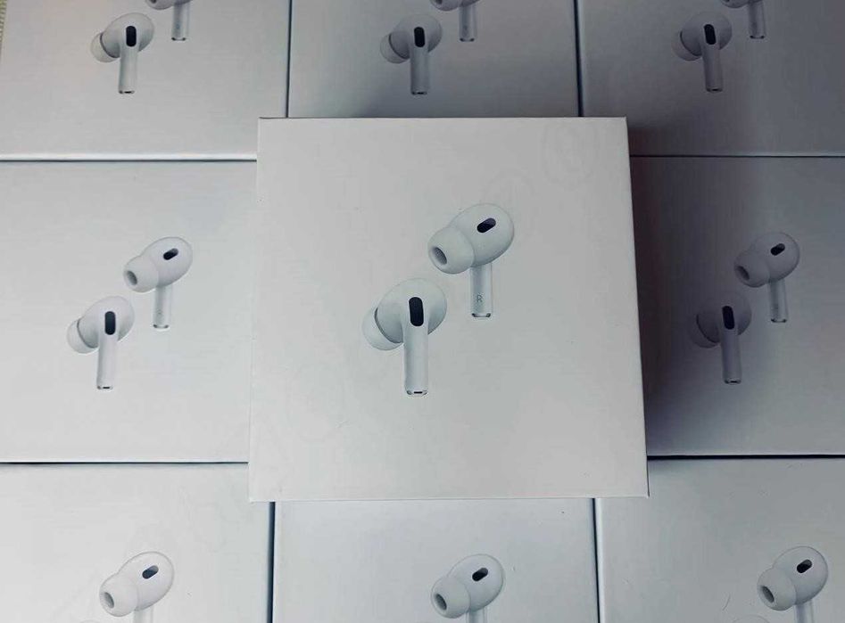 Беспроводные Наушники Airpods pro 2 LUX 1в1 без шумки +чехол
