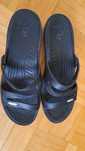 Crocs czarne patrizia w10 klapki