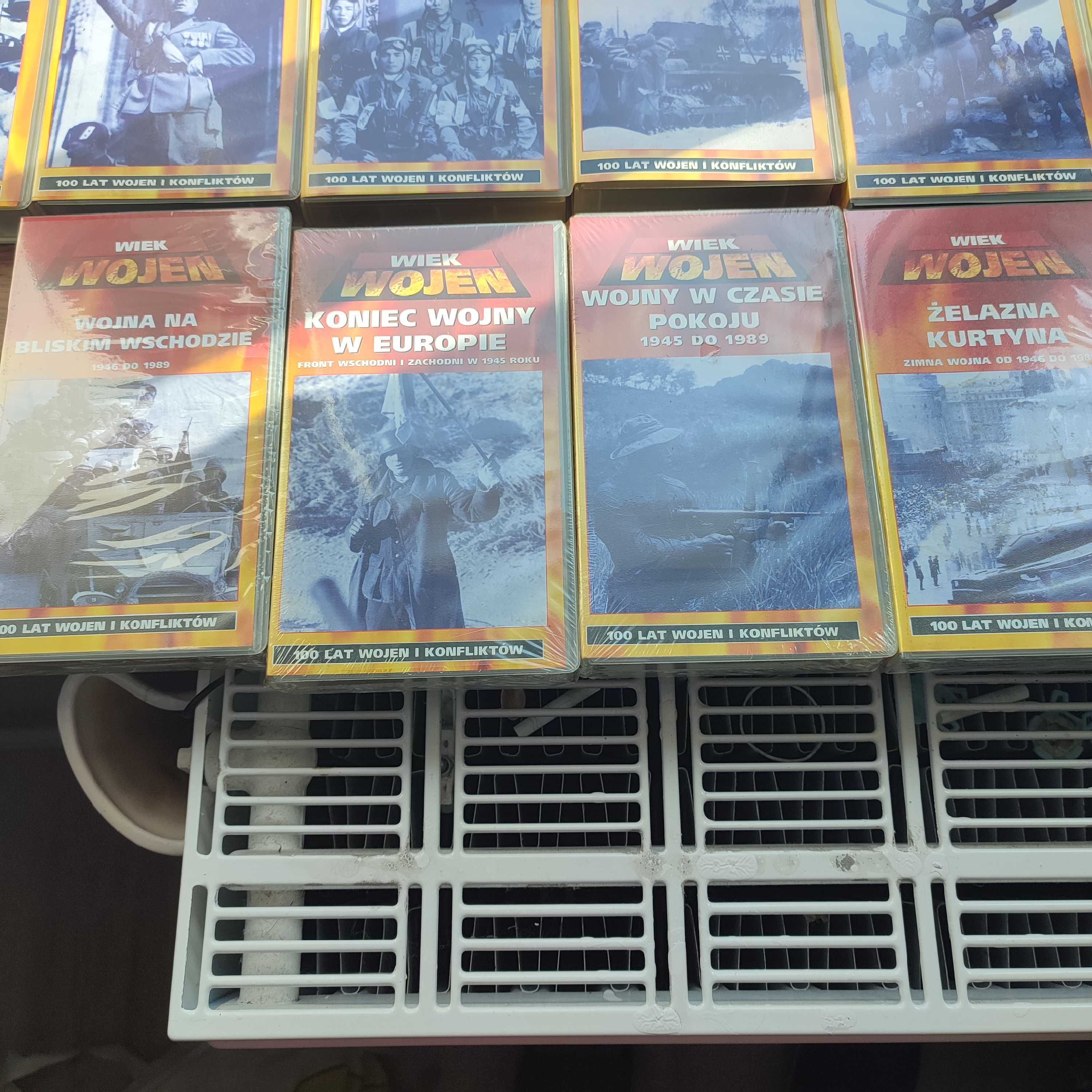 Kolekcja VHS Wiek Wojen 14 szt 6 szt zafoliowane
