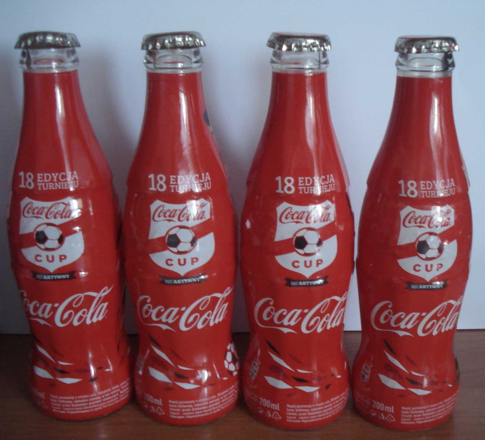 Zestaw butelek Coca Cola Lewandowski