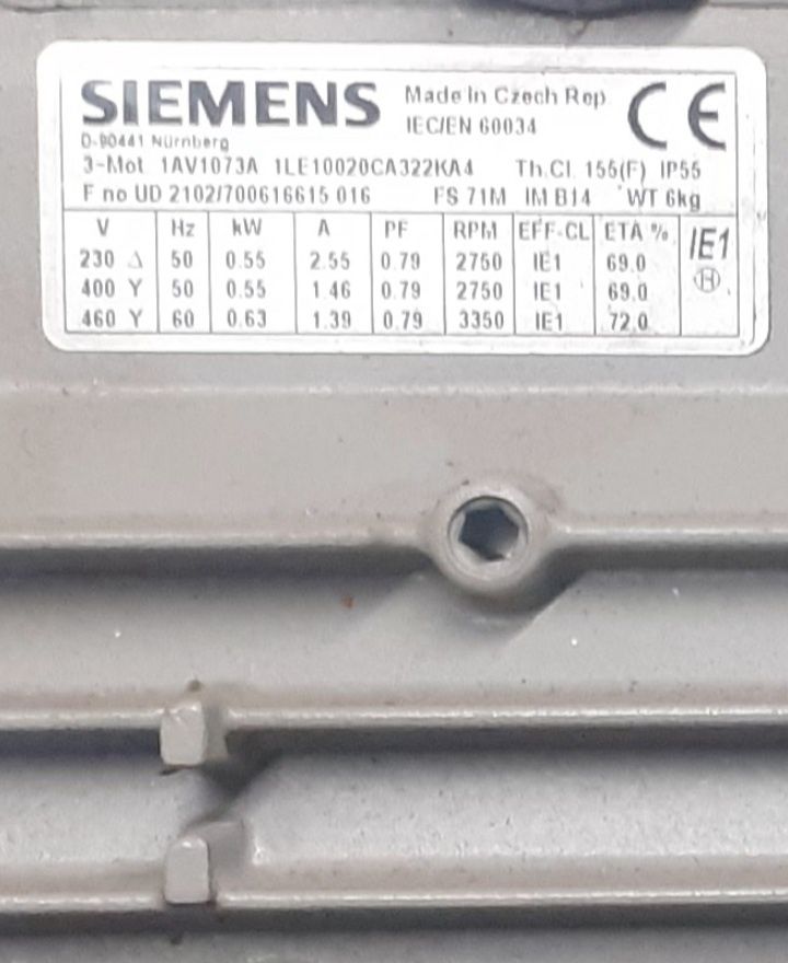 Silnik elektryczny siemens