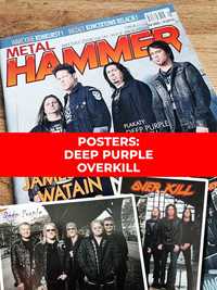 Metal Hammer 2013 - Jason Newsted, Plakaty: Deep Purple, Overkill