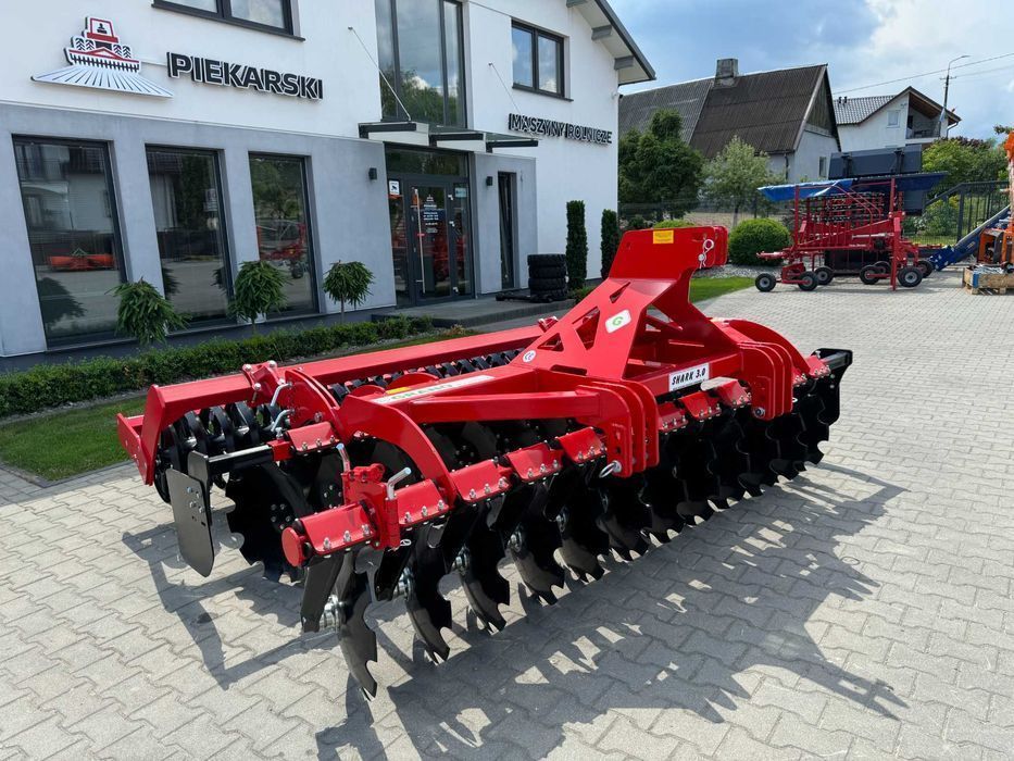 Brona talerzowa AGREGAT Grano System SHARK SHS 2,5 m 2,7 m 3 m