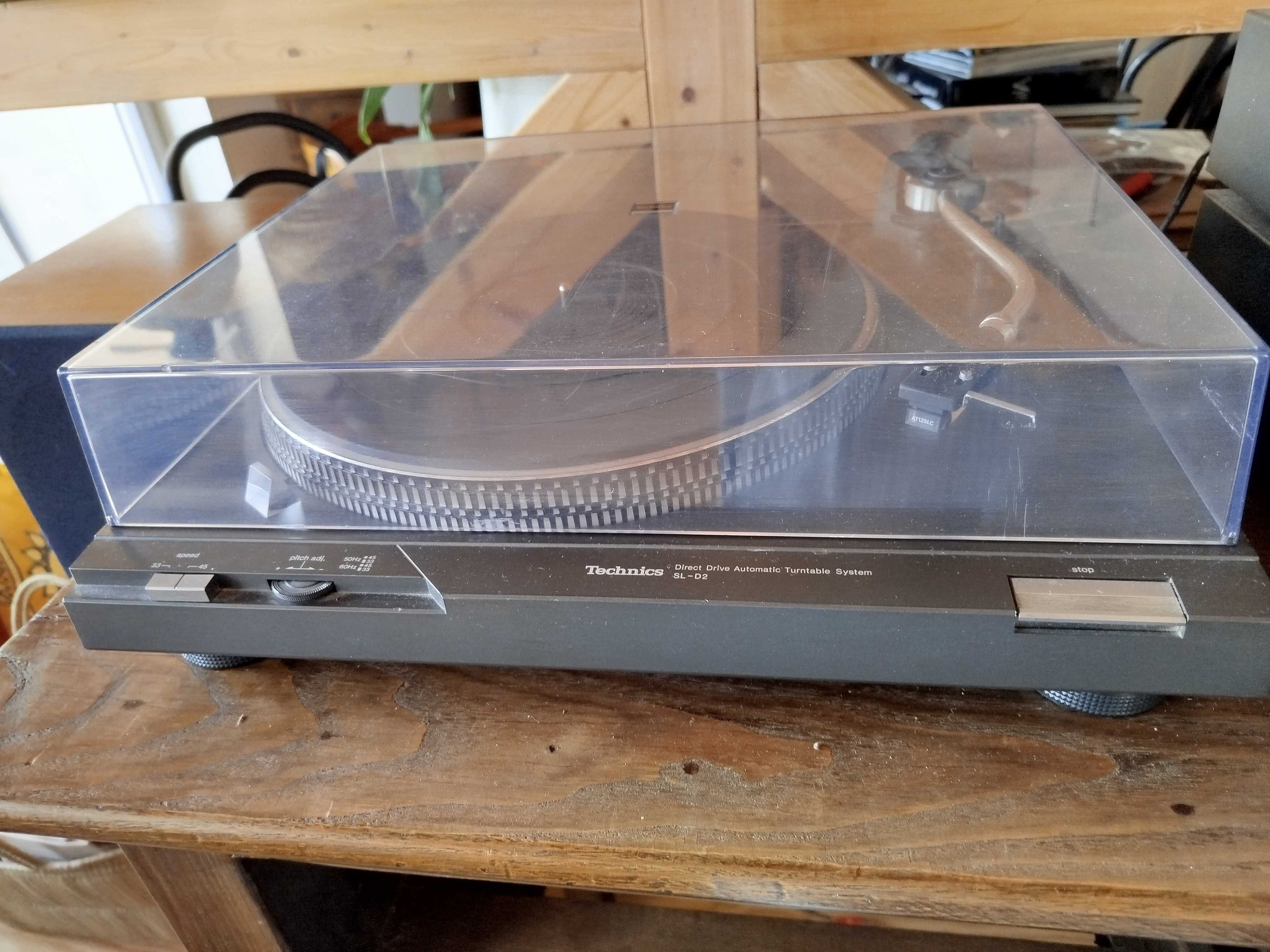 Gira-discos Technics SL-D2 - Anos 70/80