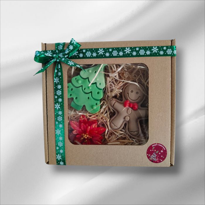 Upominki świąteczne. Mydlane zestawy.