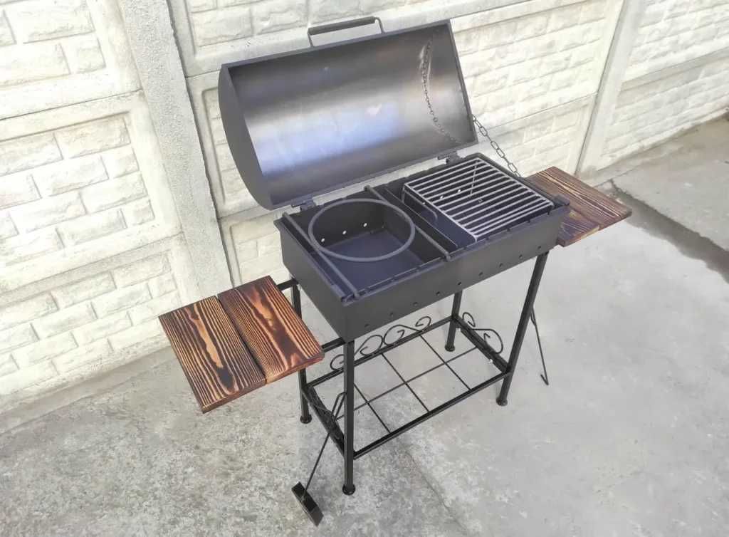 ОТ ЗАВОДА! 3/4/5/6 мм! Мангал Барбекю Гриль с Крышкой MP 65 BBQ
