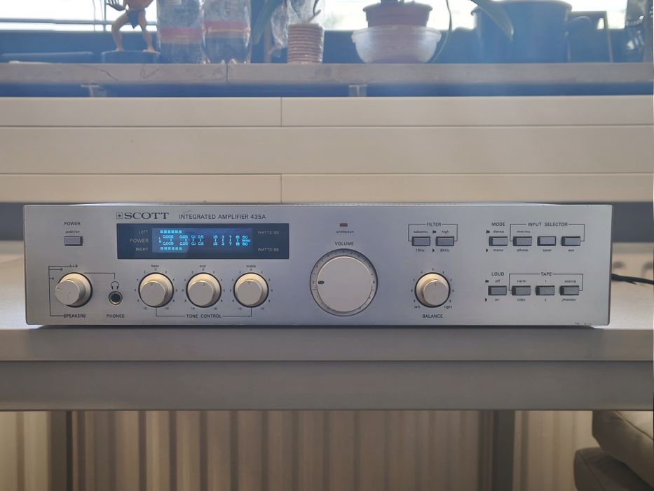Стерео підсилювач Scott 435A ! Зроблено в США !