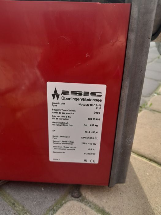 Palnik olejowy ABIC NOVA 2010 CA-N