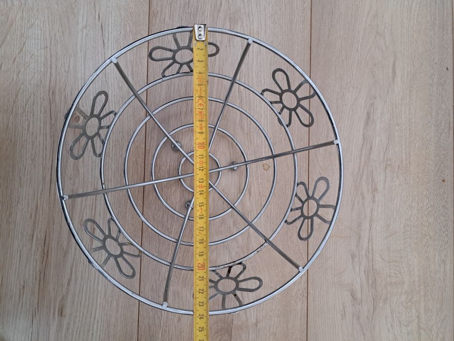 Owocarka metaloea, misa na owoce, pojemnik kuchenny wzór z kwiatami