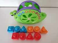 Sorter kształtów Fisher Price + gratis szczeniaczek uczniaczek