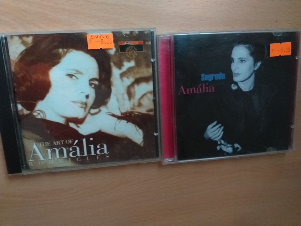 Cd's de música de Amália Rodrigues