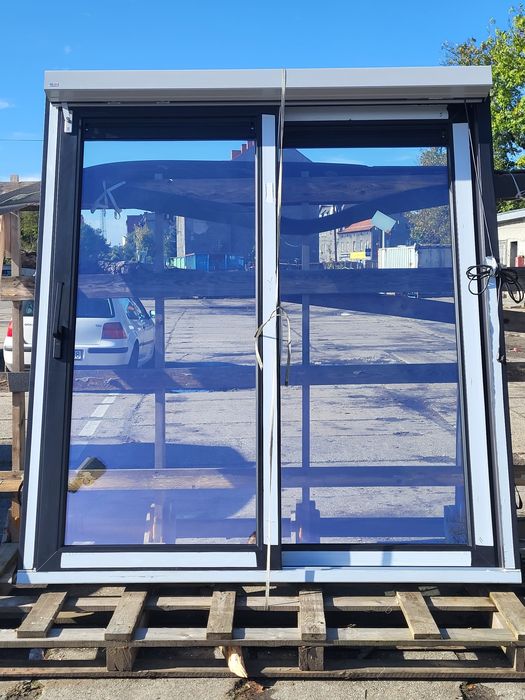 Okno HST PVC  220 Antracyt