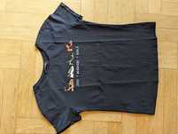 Czarny T-shirt Orsay S