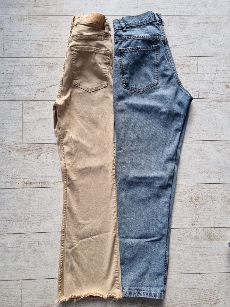 Kolekcja ubrań dla nastolatki różne marki Levis Stradivarius Pull&bear