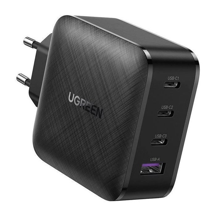 Ugreen szybka ładowarka GaN PPS 65W USB / 3x USB C QC 3.0 SCP FCP AFC