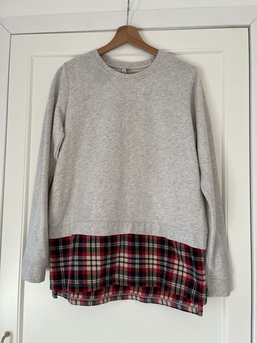 Szara bluza M luźna